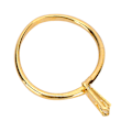 Miniatyrbilde 2 av 8: Profesjonell diamantholder Edelstener Spring Prong Claw Ring Smykker Display Tilbehør Gul (Kort)