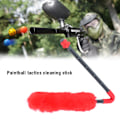 Miniatyrbild 6 av 8: Ull Paintball Barrel Enkel bomullspinne Squeegee Buffer Rengöringstillbehör (röd)