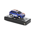 Miniatyrbild 4 av 8: Mini RC Racing 4 Way Drift Car 1:64 fickstorlek på fjärrkontrollfordon för inomhus utomhus 3+ barn