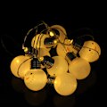 Pikkukuva 3 / 8: 1,5M 10 LED-valoa Fairy String DIY Festival Puutarhapihan koristelu Lämmin valkoinen