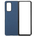 Miniatyrbild 1 av 8: Texturerat kolfiberfodral för Xiaomi MIX FOLD ABS-smartphoneskyddsfodral Blå