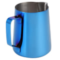 Miniatyrbilde 4 av 8: Melkeskummerkanne i japansk stil 304 rustfritt stål Kaffe Kopp Krus for Hjem Bar (600ML Blå)
