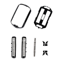 Miniatyrbilde 5 av 5: Elektrisk barberhode for Braun Series 3, (32B) Erstatningsbarberhode for 21B barbermaskin kompatibel med Series 3 barbermaskin for menn