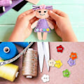 Miniatyrbilde 5 av 5: Resin Blomsterknapper 2 Hull Fargerike Knapper 200 stk Blandede Blomster Runde Resin Knapper