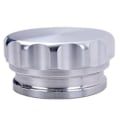 Miniatyrbillede 3 af 5: 2\" 51mm Aluminiumslegering Svejset På Påfyldningsstuds Og Autodele Modificeret Brændstoftankdæksel Sølv