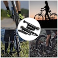 Miniatyrbillede 7 af 8: Et par aluminiumslegering højstyrke sort foldecykel lang arm V-bremse 412 modificeret cykeltilbehør