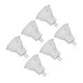 Miniatyrbilde 6 av 8: 6 stk MR11 LED lyspære 4W GU4 dobbel pin pære Dimbar 360lm lampe for gangvei hage landskapsområder 220V hvitt lys 6000K