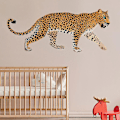 Miniatyrbillede 4 af 5: 1 stk. Jaguar Leopard Vægmærke Vægdekoration til Stue, Soveværelse, Køkken, Badeværelse