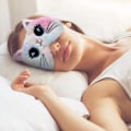 Miniatyrbild 4 av 5: Söt kattunge sovmask set - 3 st djurögonmasker för barn, flickor och kvinnor