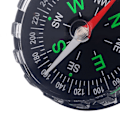 Pikkukuva 4 / 7: Ammattimainen Outdoor Camping Mini Survival Button -kompassi