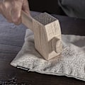 Miniatyrbillede 3 af 5: Træishammer og lærredspose til knusning af is