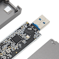 Miniatyrbild 1 av 8: M.2 NVME HDD-hölje USB 3.1 Gen2 Magnetiskt gränssnitt 10 Gbps Plug and Play Externt SSD-hölje för 2242 2260 2280 SSD Magnetisk A-port för RTL9210B