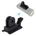 Miniatyrbilde 8 av 8: Sykkelfrontlys Lommelyktholderadapter for sykkelcomputerfestebrakett (for Gaciron)