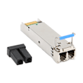 Miniatyrbilde 2 av 8: Optisk modul LC-grensesnitt 1,25G Holdbar 20 km Overføring SFP-transceiver for optisk bryter 3,3V Dobbel fiber