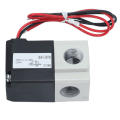 Miniatyrbillede 2 af 8: G1/4 pneumatisk magnetventil luftvakuum 2 positioner 3 vejs til elektronisk boost kontrol
