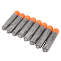 Miniatyrbillede 5 af 8: Soft EVA Dart Safe Foam Dart Kompatibel til Ultra Børn Battle Game Toy GiftSilver