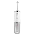 Miniatyrbild 5 av 8: Elektrisk Tandtråd Vit Bärbar Hög Effektivitet med 4 Utbytbara Munstycken Puls Laddningsbar Vattentråd Oral Irrigator för Munhälsa