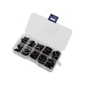 Miniatyrbilde 8 av 8: 100 stk tre knapper unikt design naturlig holdbar robust sikker praktisk rund treknapp mørk brun