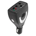 75W DC12V till AC 220V Bil Power Inverter Converter USB Laddare Adapter