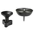 Miniatyrbild 4 av 5: 100mm Halv Boll Video Stativ Apex Huvud Adapter för Bogen