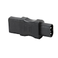 Miniatyrbillede 7 af 8: 4 STK IEC320 C8 til C13 Netledning Adapter PVC-hus IEC320 Strømstik Adapter til Laptop Ups Socket