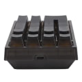 Miniatyrbilde 8 av 8: 21 taster numerisk tastatur RGB bakgrunnsbelyst ergonomisk lite mekanisk numerisk numerisk tastatur for bærbar datamaskin Svart