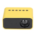 Miniatyrbilde 7 av 8: Miniprojektor Bærbar Mini Hjemmefilmprojektor HD LED Mikro Mobiltelefon Sammeskjermprojektor for bærbar PC TV Telefon Nettbrett Gul EU-plugg 100-240V
