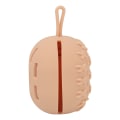 Miniatyrbillede 4 af 8: Makeup Svamp Holder Bærbar åndbar Mini Silikone Khaki Makeup Blender Case til opbevaring