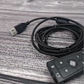 Pikkukuva 4 / 5: Päivitä kuulokemikrofonisi USB-ulkoisella äänikortilla 3,5 mm:ksi Black29