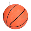 Miniatyrbilde 4 av 8: Lysende basketball LED-lysende slitesterk gummi dekorativ attraktivt leketøy for plener feiringer