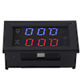 Miniatyrbild 7 av 8: Spänningsströmmare Digital Voltmeter Ammeter Volt Tester Amp Detector LED Amperage Monitor Gauge DC0‑100V 10A
