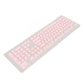 Miniatyrbild 8 av 8: PBT Tangentbord Hög Låg Layout Dubbellager 2 Färg 108 Tangenter Mekaniska tangentbord för 61 87 104 108 Tangentbord Rosa