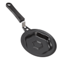 Miniatyrbillede 7 af 8: Mini Non-stick Æggestegepande Innovativ Koreansk Morgenmadspot DIY Mini Morgenmad Omeletpandeform Blomst