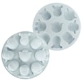 Miniatyrbillede 2 af 8: 2 stk. DIY silikone non-stick kage chokolade bageform bageudstyr køkken tilbehør grå