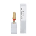 Miniatyrbilde 1 av 8: Nail Drill Bit Salon Portable Tungsten Steel Negle Fil Polering Slipe Bits for Gel Polish Fjerning Gull
