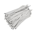 Miniatyrbilde 7 av 8: 200 stk rustfritt stål kabelbånd 4,6 mm bredde slange glidelås slips selv låsing sett kit for ledning