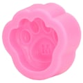 Miniatyrbillede 7 af 8: Silikoneform Fleksibel Blød Genanvendelig Katte- og Hundepoteform Dekorationsform Bageværktøj til DIY Kage FondantStyle 1 Pink 19‑225