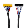 Miniatyrbild 3 av 8: 5PCS 30Pin LVDS-kabel 2-kanals 8-bitars stöd 1280x1024 fpr 17/19 tum TFT LCD-panel