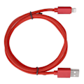 Pikkukuva 1 / 8: Mikro-USB-datasiirtolaturijohto punottu latauskaapeli yhteensopiva IOS-liittimeen