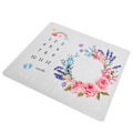 Miniatyrbild 5 av 8: Baby Monthly Milestone Blankets Flanell Foto Skjuta Bakgrund Mat Prop med Blomdekor