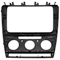 Miniatyrbillede 3 af 3: 2DIN Autoradio Fascia til Skoda Octavia 2 2010-2013 Audio Stereo Panel Monteringsinstallation Dash Kit Trim Ramme Adapter-B10