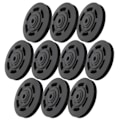 Miniatyrbild 8 av 8: 10 st/set 95MM Universal Nylon Lager Remskiva Hjul Byte Gym Fitness Utrustning