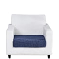 Miniatyrbilde 4 av 5: Elastisk Sofa Sitteputetrekk Fleece Plysj Beskytter for 3-seters Sofa Stretch Trekk