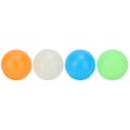 4 st Sticky Wall Ball Stress Relief Leksaker Dekompression Luminous Sticky Ball Leksaksset 4 Färger 45mm