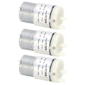 Miniatyrbilde 6 av 8: 3 stk mikromembranpumpe minivakuumvannluftmotor for fisketank DC 6V (VN2708PM）