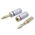 Pikkukuva 4 / 5: 12 kpl 4 mm:n audioliitin banaaniplugi audioliitin