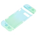 Miniatyrbilde 4 av 8: PC Beskyttende Deksel Fargegradient Blå Grønn Gradient 3 i 1 Eksplosjonssikker Bærbar Beskyttende Skall for Switch