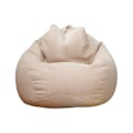 Miniatyrbilde 1 av 5: Ekstra Stor Khaki Bean Bag Sofa Trekk - Innendørs Lounger for Voksne og Barn