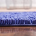 Pikkukuva 2 / 4: Erityisen Imuva Violetti Kylpymatto - 50 x 80cm, Liukumaton Mikrokuitu Matto Kylpyyn, Suihkuun ja Kylpyhuoneeseen, Konepesu