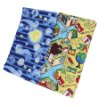 Miniatyrbild 4 av 8: Syduk Mjuk hudvänlig Andas print Quiltduk för DIY Craft Bag Kläder Typ 10